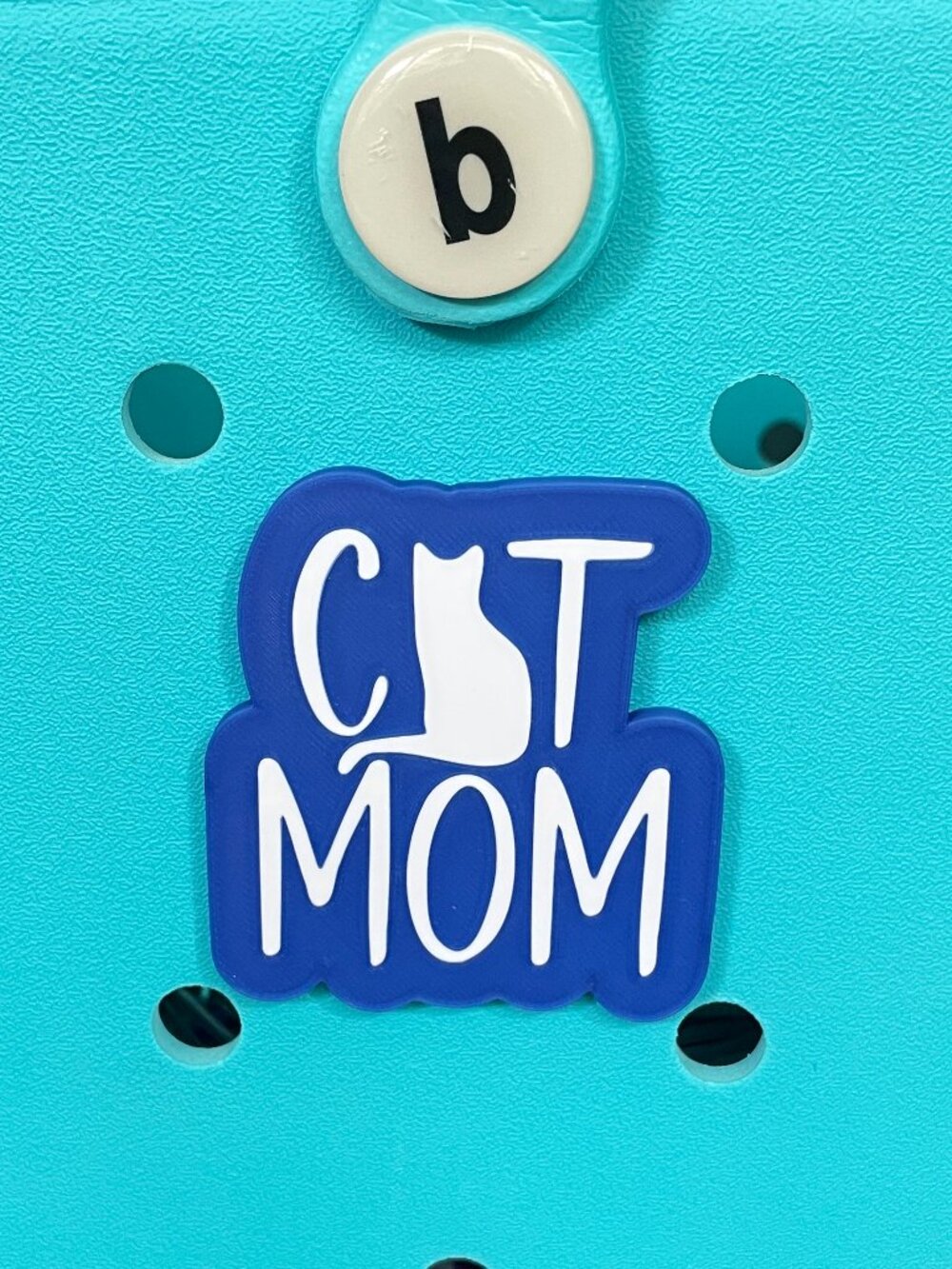 Cat Mom Bogg Charm-Kitty Bogg Charm-Cat Bogg Charm-New!